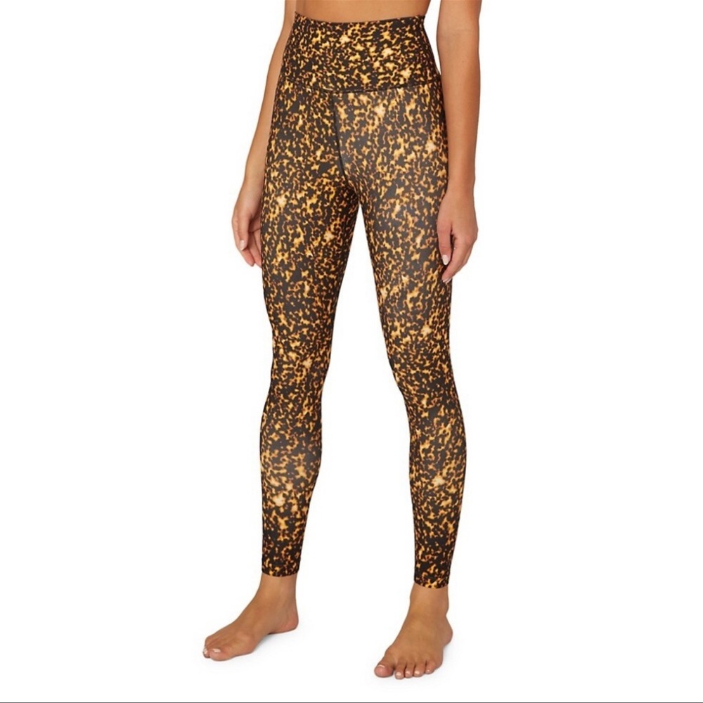 Weworewhat Tortoise Shell Pattern Leggings Active… - image 1